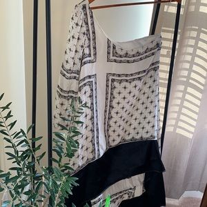 Asymmetrical cocktail dress